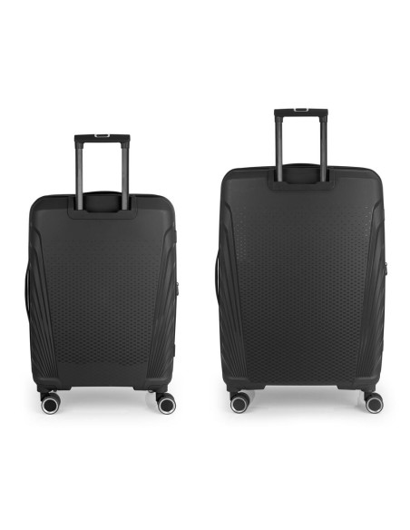Juego de 2 Maletas Gabol SOHO – Mediana 67x47x27/30 cm y Grande 77x53x32 cm