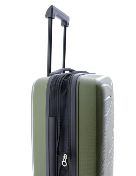 Maleta mediana extensible Flow 60cm con 4 ruedas dobles