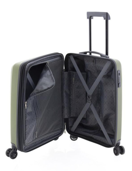 Maleta mediana extensible Flow 60cm con 4 ruedas dobles