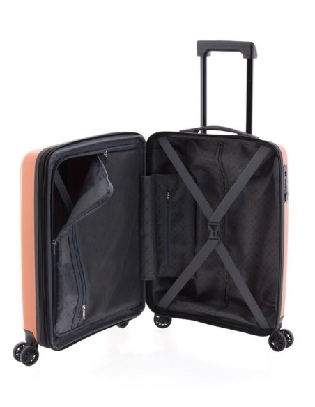 Maleta mediana extensible Flow 60cm con 4 ruedas dobles