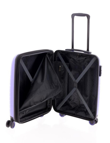 Maleta mediana expandible Kick-Off con 4 ruedas...