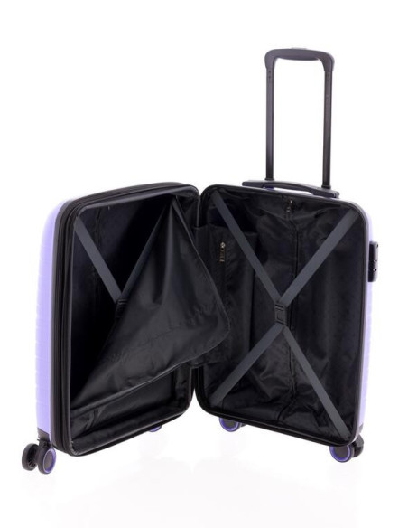 Maleta mediana expandible Kick-Off con 4 ruedas dobles